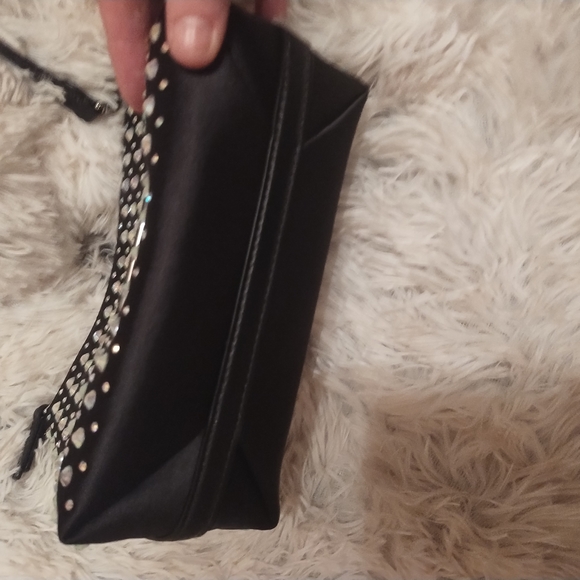 Lulu Crystal Embellished East West Pochette - Picture 3 of 5